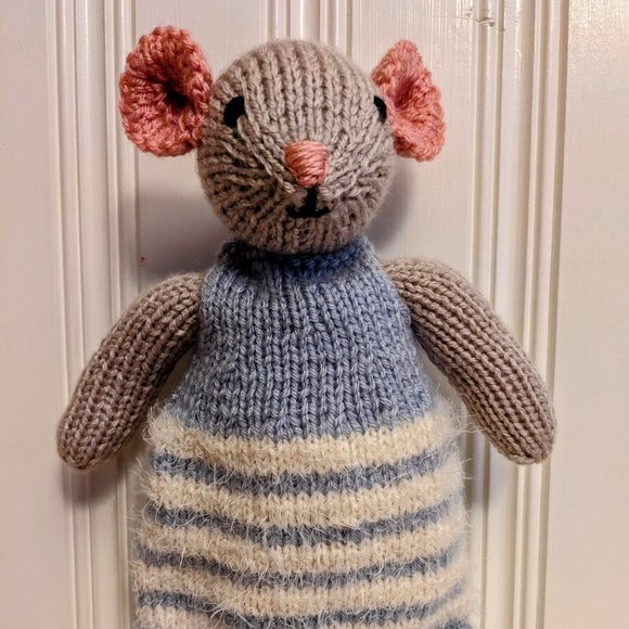 Meet Mini Mouse handmade tricot stuffed animal babyshower -birthday gift 12 inch - Picture 3 of 4